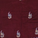 Aari Work Embroidered Viscose Cotton Dupatta