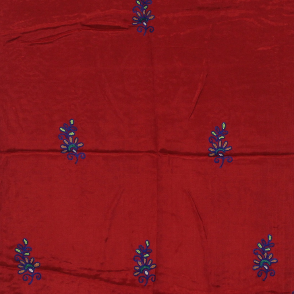 Aari Work Embroidered Viscose Cotton Dupatta