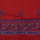 Aari Work Embroidered Viscose Cotton Dupatta