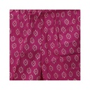 Elegant Cotton Block-Print Comfort Pants / Trouser