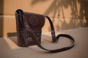 Handcrafted Kutchi Leather Sling Bag