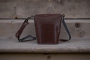 Handcrafted Kutchi Leather Balti Sling Bag