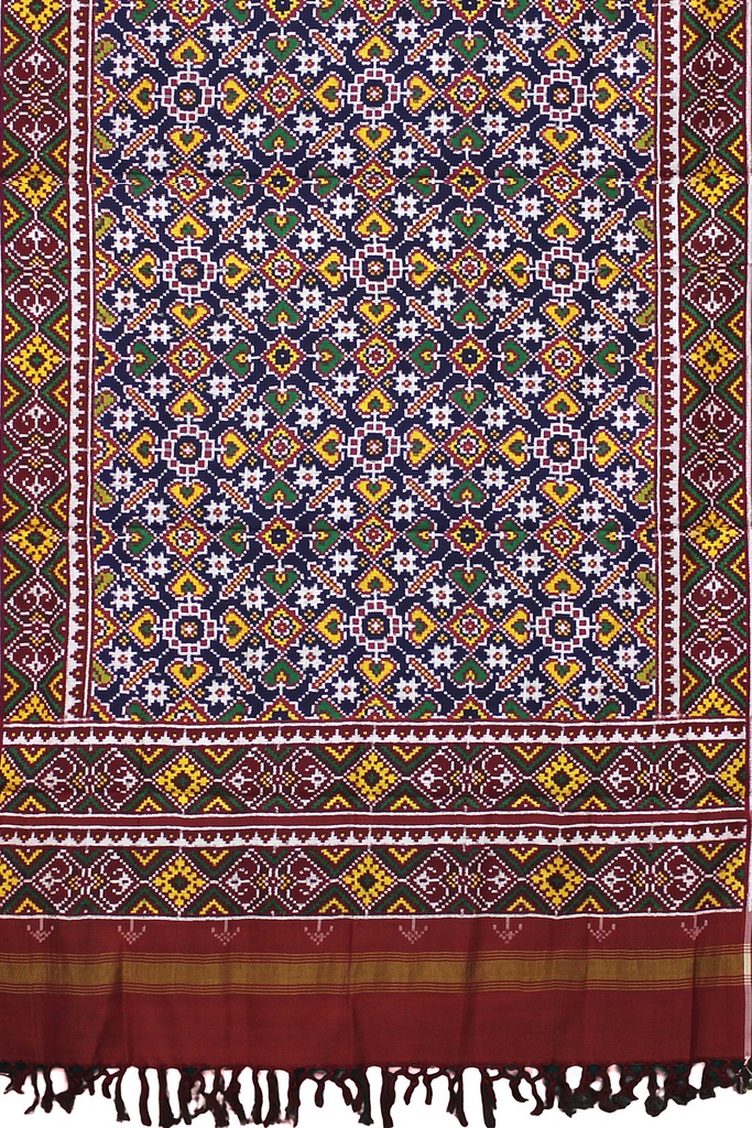 Handwoven Double Ikat Patola Dupatta