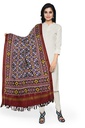Handwoven Double Ikat Patola Dupatta