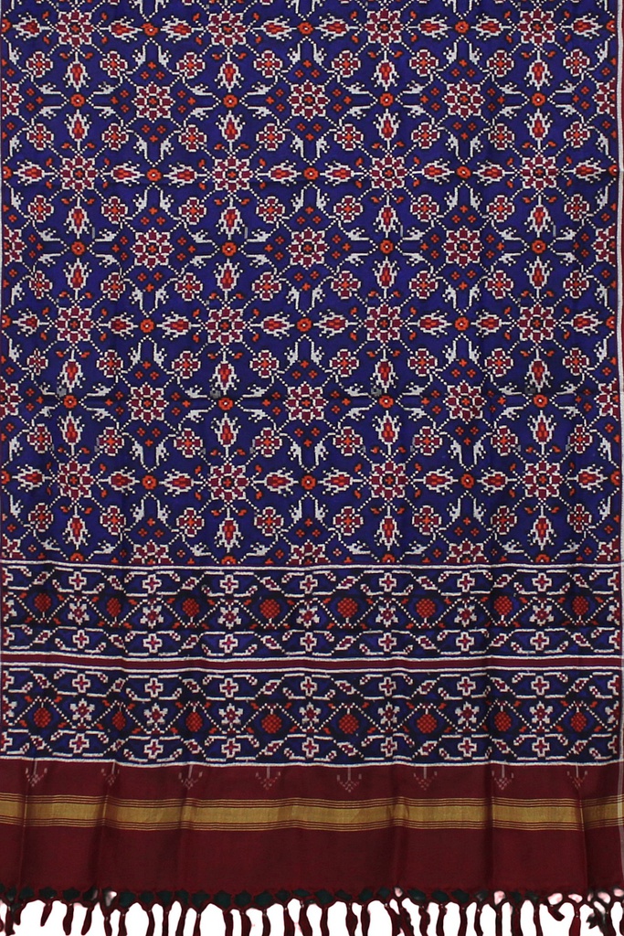 Handwoven Double Ikat Patola Dupatta