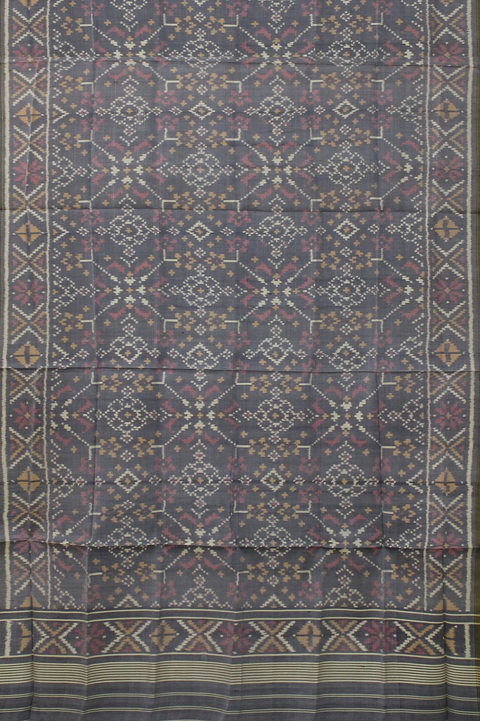 Handloom Single Ikat Patola Silk Dupatta