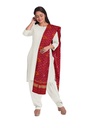 Handloom Single Ikat Patola Silk Dupatta