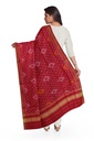 Handloom Single Ikat Patola Silk Dupatta