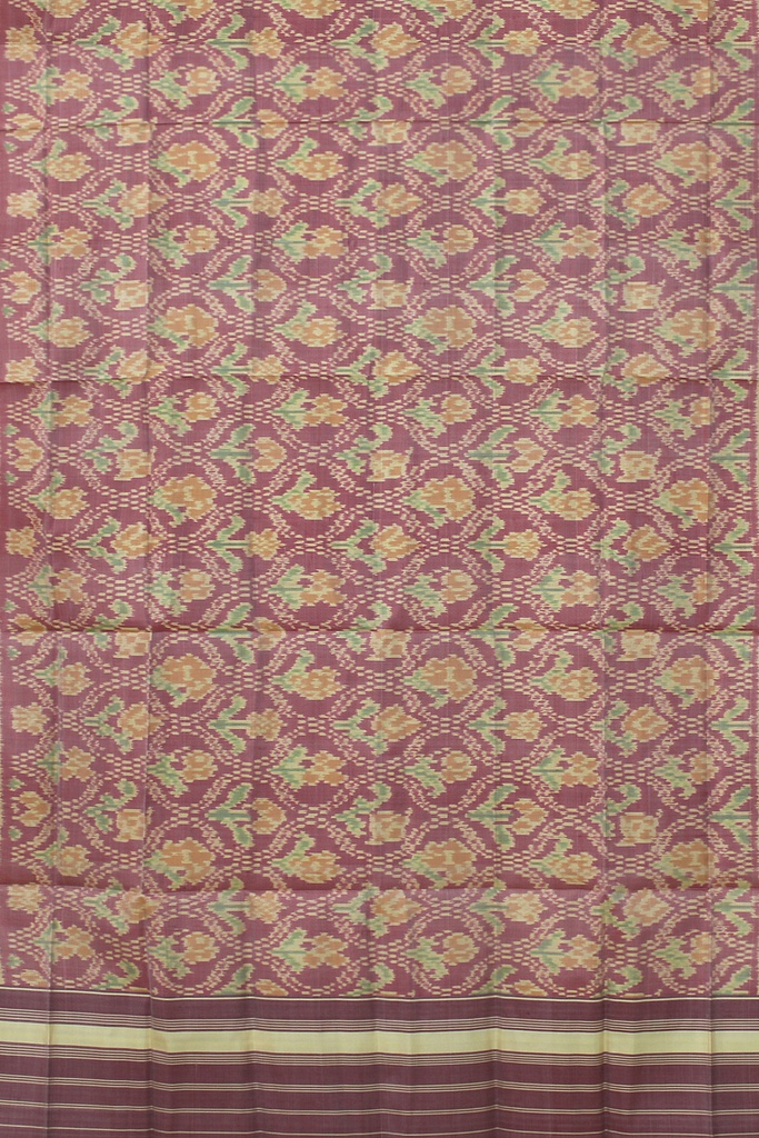 Handloom Single Ikat Patola Silk Dupatta