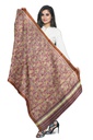 Handloom Single Ikat Patola Silk Dupatta