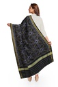 Handloom Single Ikat Patola Silk Dupatta