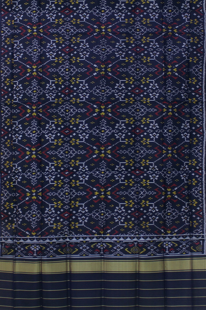 Handloom Single Ikat Patola Silk Dupatta