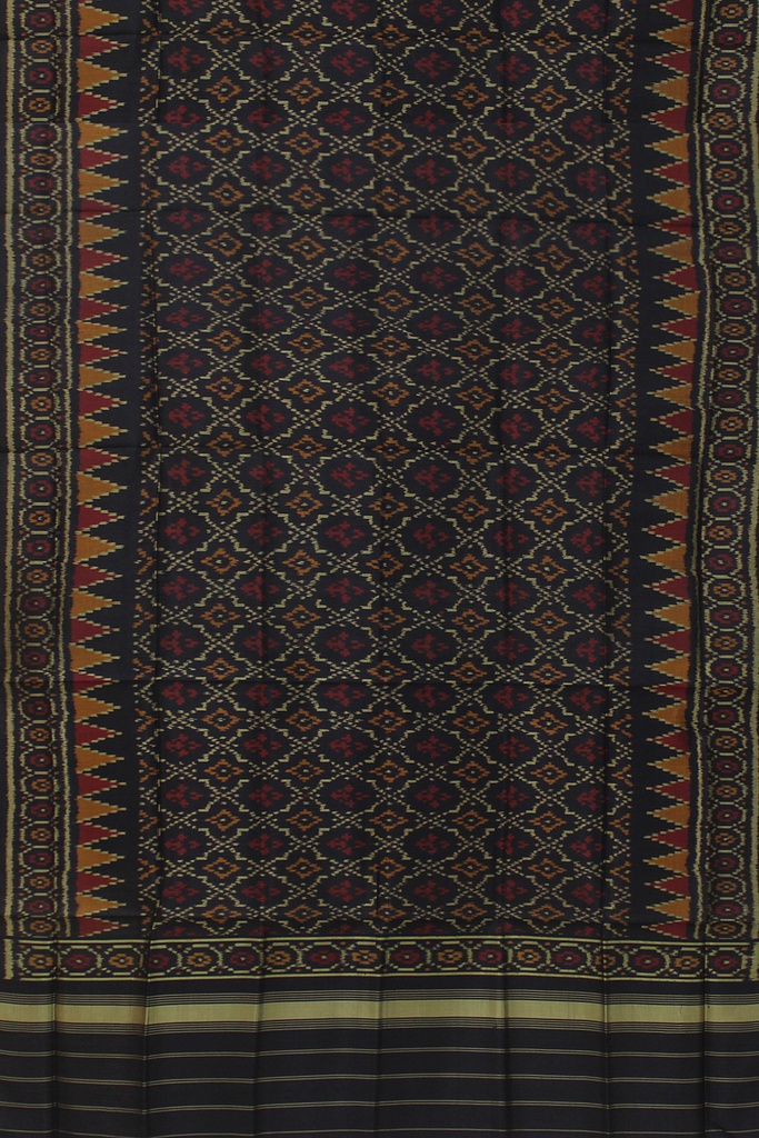 Handloom Single Ikat Patola Silk Dupatta