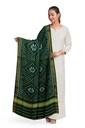 Handloom Single Ikat Patola Silk Dupatta