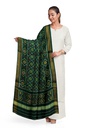Handloom Single Ikat Patola Silk Dupatta