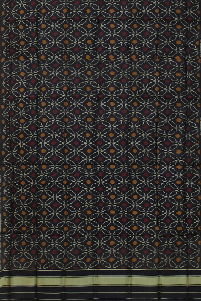 Handloom Single Ikat Patola Silk Dupatta