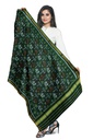 Handloom Single Ikat Patola Silk Dupatta