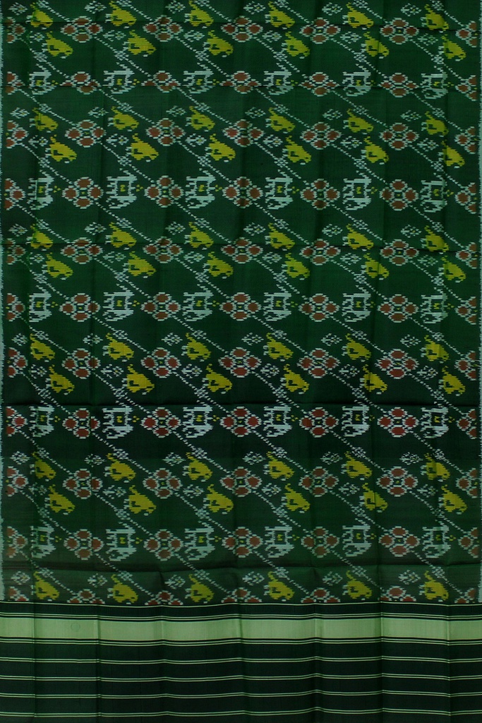 Handloom Single Ikat Patola Silk Dupatta