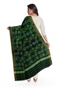 Handloom Single Ikat Patola Silk Dupatta