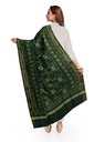 Handloom Single Ikat Patola Silk Dupatta