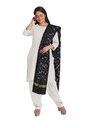 Handloom Single Ikat Patola Silk Dupatta