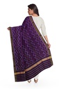 Handloom Single Ikat Patola Silk Dupatta