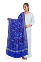 Handloom Single Ikat Patola Silk Dupatta