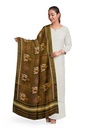 Handloom Single Ikat Patola Silk Dupatta