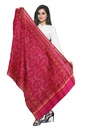 Handloom Single Ikat Patola Silk Dupatta