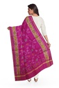 Handloom Single Ikat Patola Silk Dupatta