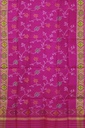 Handloom Single Ikat Patola Silk Dupatta