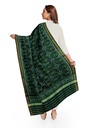 Handloom Single Ikat Patola Silk Dupatta