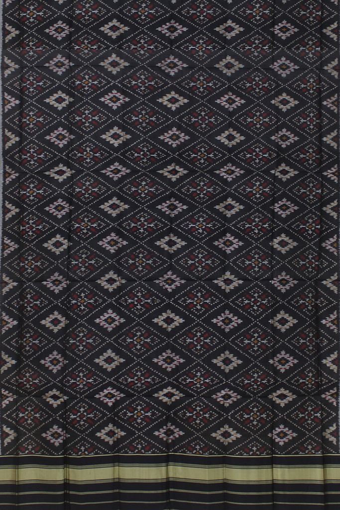 Handloom Single Ikat Patola Silk Dupatta