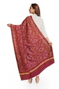 Handloom Single Ikat Patola Silk Dupatta