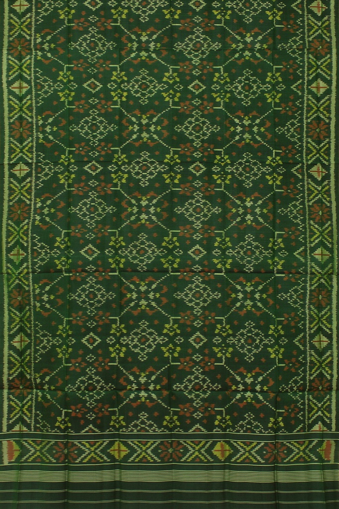 Handloom Single Ikat Patola Silk Dupatta