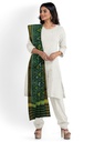 Handloom Single Ikat Patola Silk Dupatta