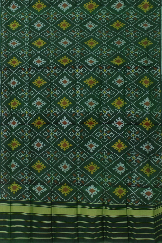 Handloom Single Ikat Patola Silk Dupatta