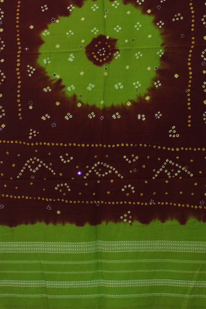 Bandhani Woolen Handwoven Shawl