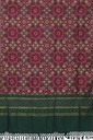 Handwoven Cotton Silk Tangaliya Ikat Dupatta
