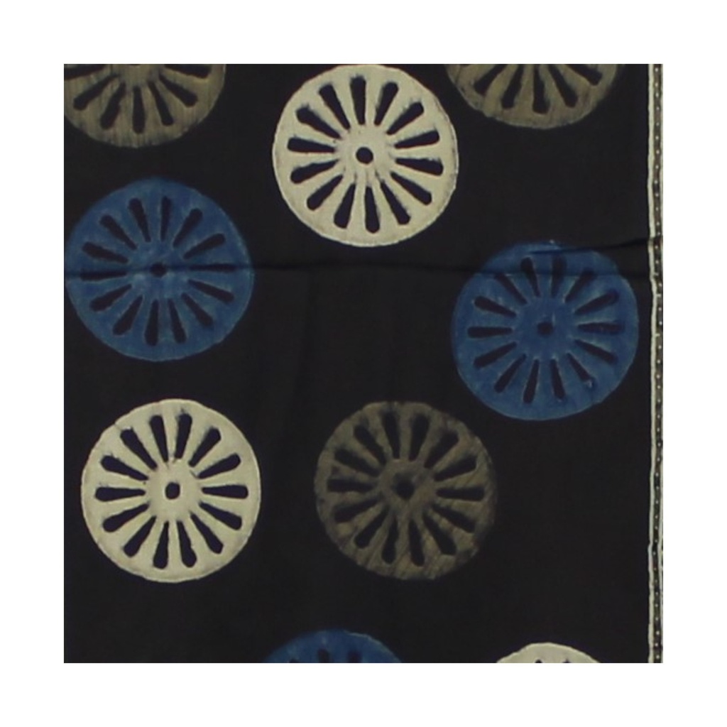 Hand Block Print Modal Silk Stole