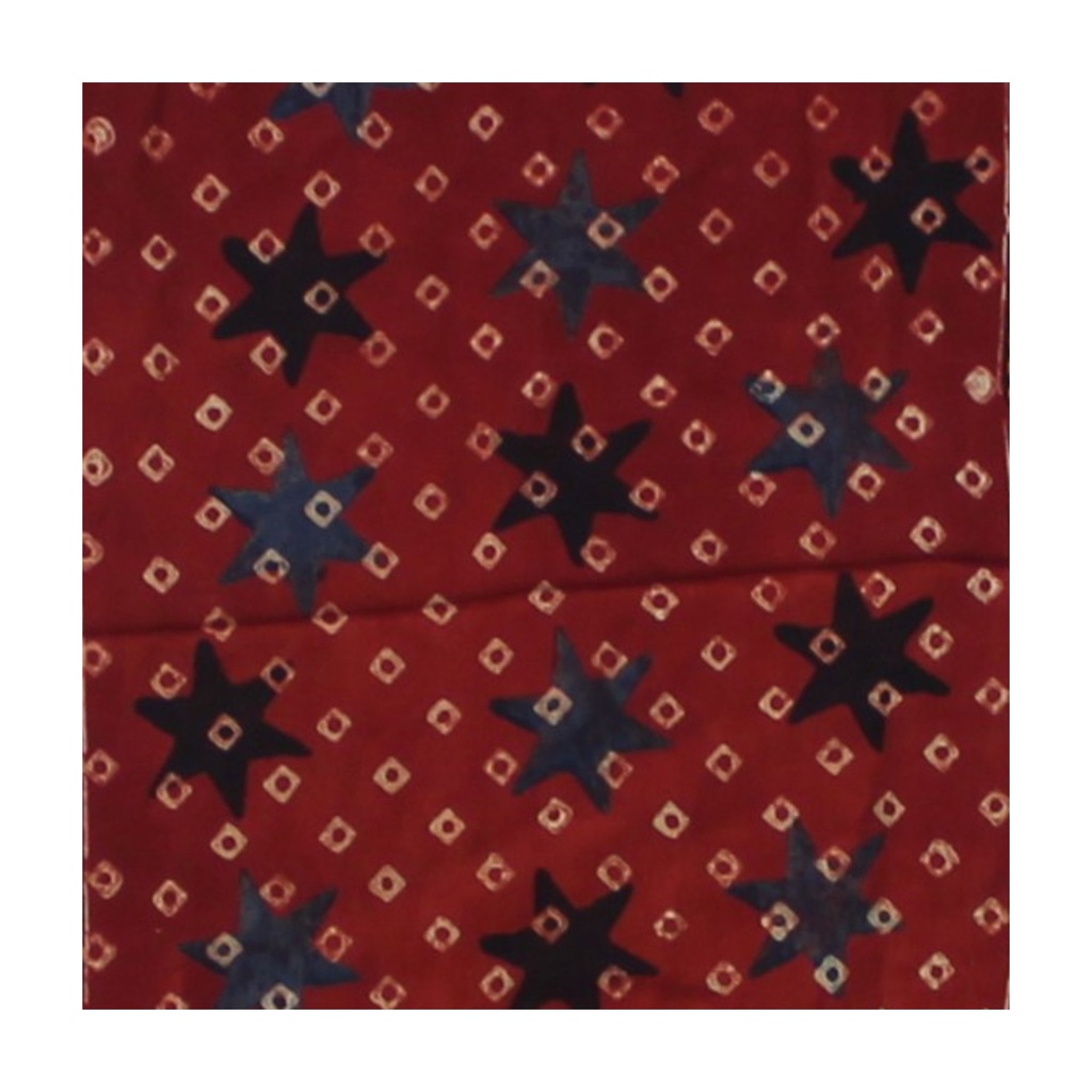 Hand Block Print Modal Silk Stole