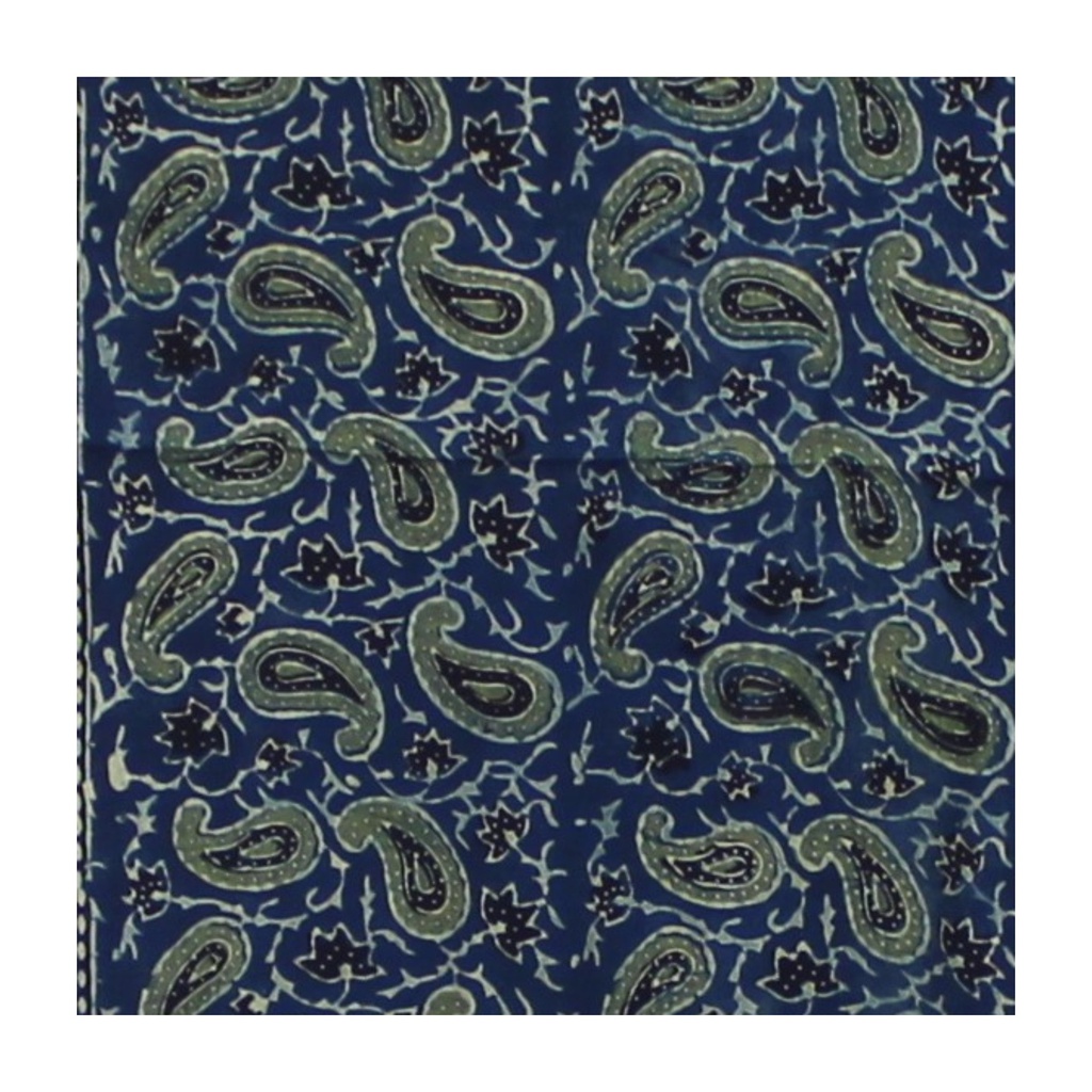 Hand Block Print Modal Silk Stole