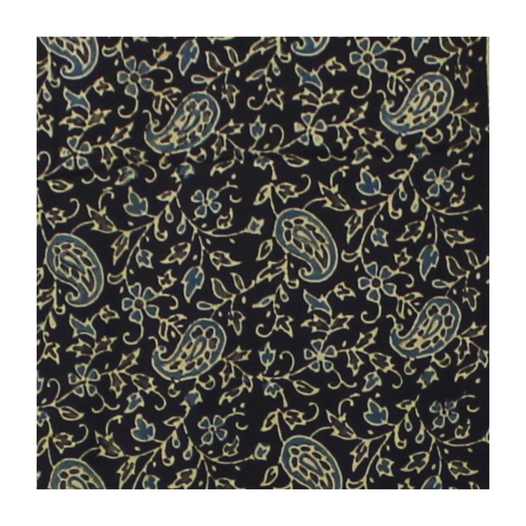 Hand Block Print Modal Silk Stole