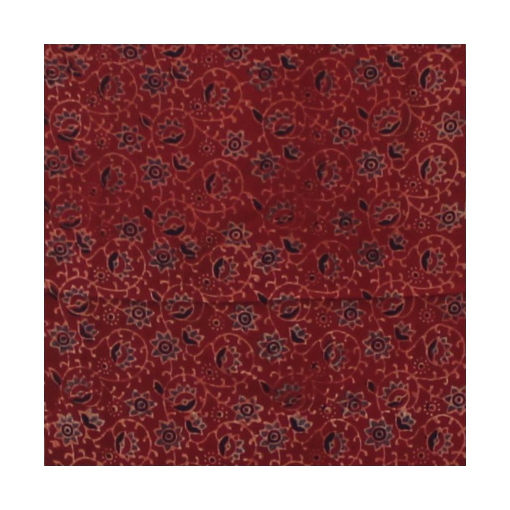 Hand Block Print Modal Silk Stole