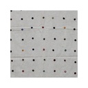 Handcrafted Off-White Khadi Patch Work Stole with Tassels