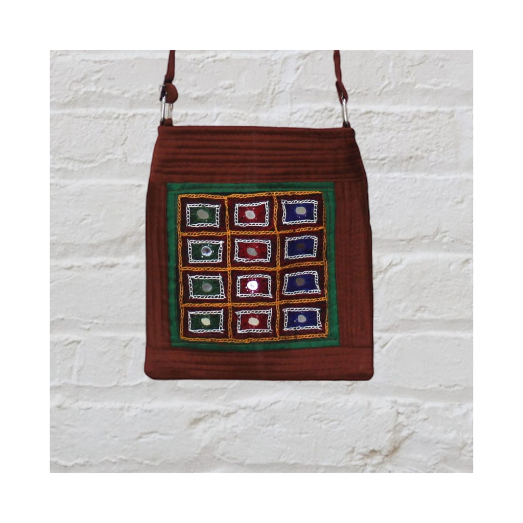 Handcrafted Embroidered Sling Bag