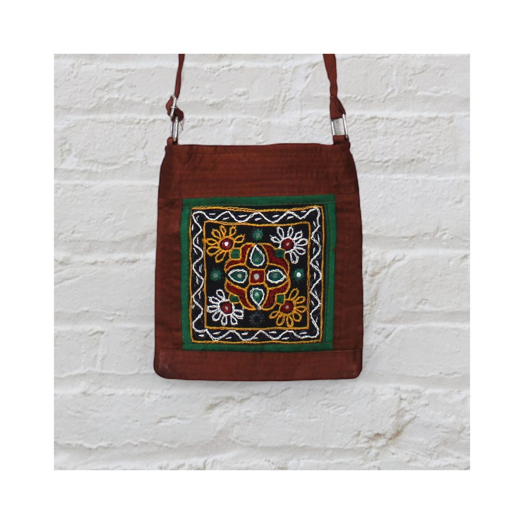 Handcrafted Embroidered Sling Bag