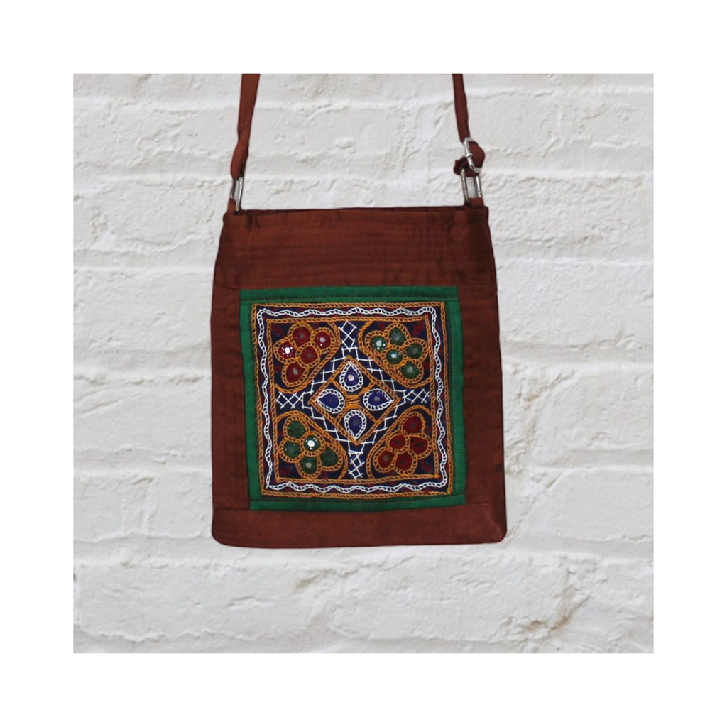 Handcrafted Embroidered Sling Bag