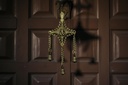 Handcrafted Brass Lord Ganesha Door Hanging with Bells