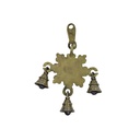 Handcrafted Brass Shubh Hanging with Bells | Traditional Door &amp; Temple Décor